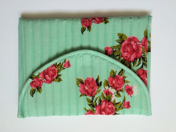 Handmade wedding card with reusable pouch made in floral cloth ,  - Pentagon Crafts, Pentagon Crafts
 - 2